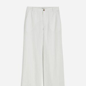 NWT Madewell Zoe Wide Leg Linen Pant